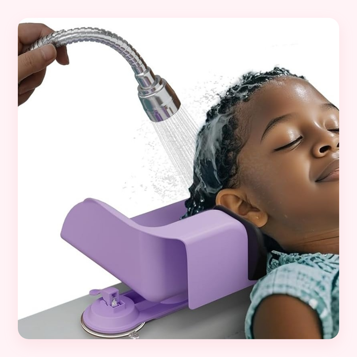 Picture wash night without the battle: they relax like they are at the salon while you rinse.