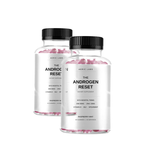 The Androgen Reset — Myo-Inositol, Spearmint, DIM & Zinc Gummies