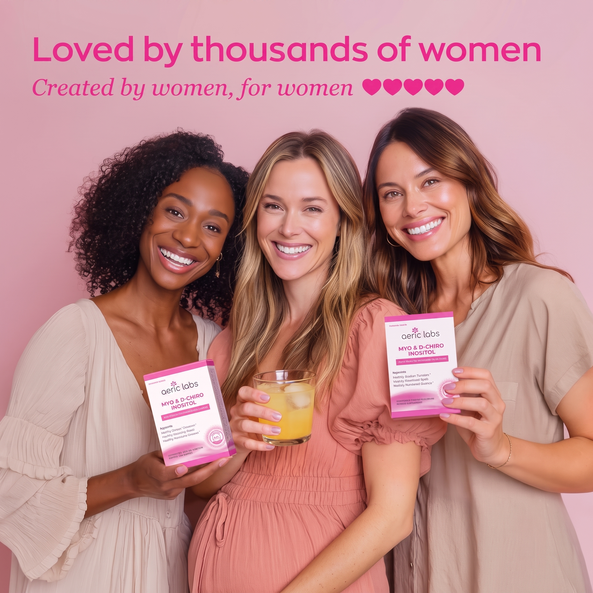 Loved by thousands of women - created by women, for women