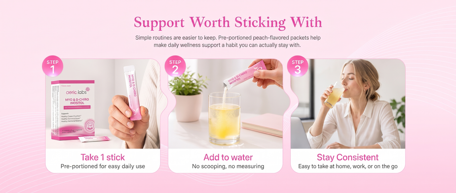 Support worth sticking with - take 1 stick, add to water, stay consistent