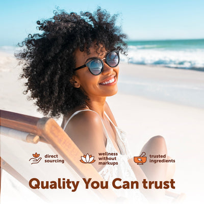 Quality you can trust - direct sourcing, wellness without markups, trusted ingredients