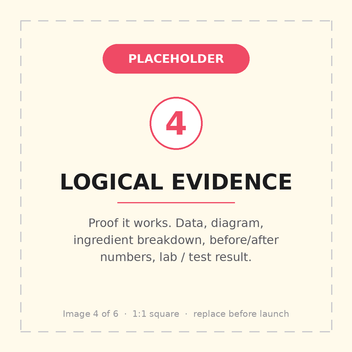 PLACEHOLDER 4 — Logical evidence: proof it works